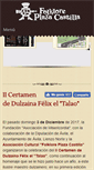 Mobile Screenshot of folkloreplazacastilla.com