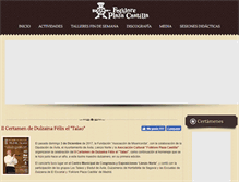 Tablet Screenshot of folkloreplazacastilla.com